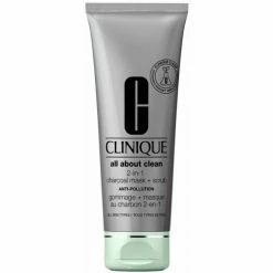 Clinique All About Gommage Masque au Charbon 100Ml Couleur Autres