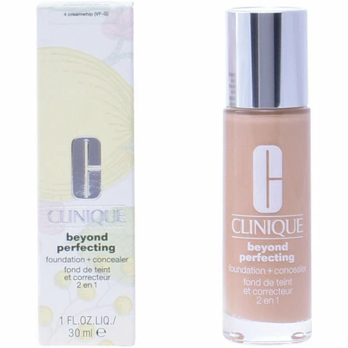 Clinique Beyond Perfecting Foundation + Concealer 30ml - 04 Creamwhip 3 Clinique Beyond Perfecting Foundation + Concealer 30ml - 04 Creamwhip